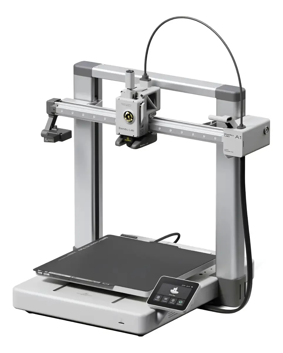 Impressora 3D usada na produção das peças