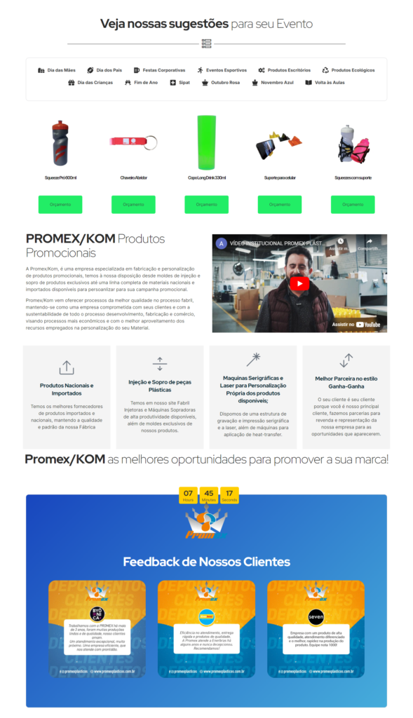 portfólio promex