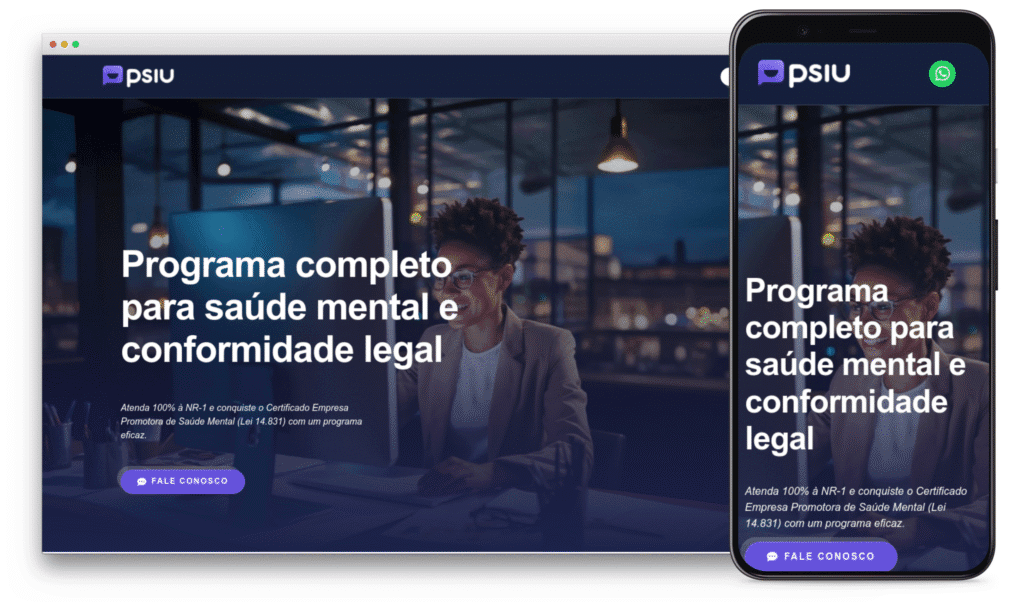 Criação de landing pages